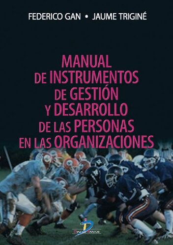 Manual de instrumentos de gestión y desarrollo de las personas en las organizaciones