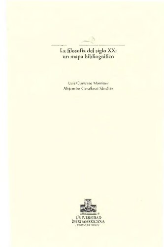 La Filosofia Del Siglo XX