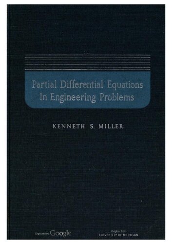 Partial Differential Equations In Engineering Problems