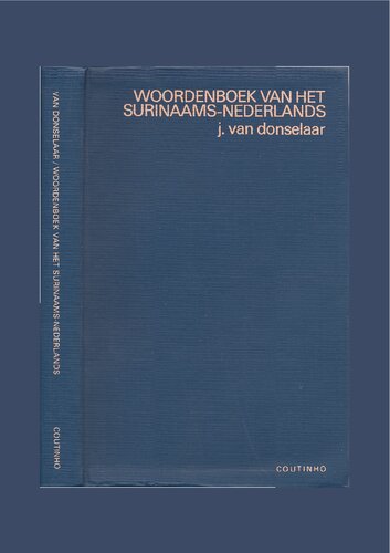 Woordenboek van het Surinaams-Nederlands