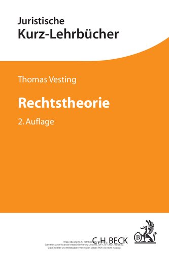 Rechtstheorie