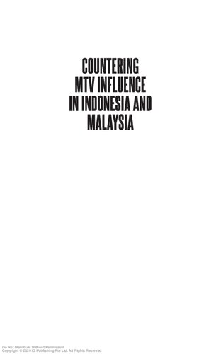 Countering MTV influence in Indonesia and Malaysia