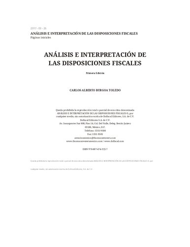 Analisis e Interpretación