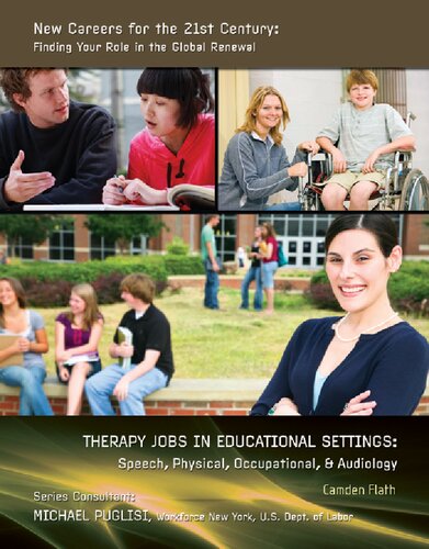 Therapy jobs in educational settings : speech, physical, occupational & audiology(JN)