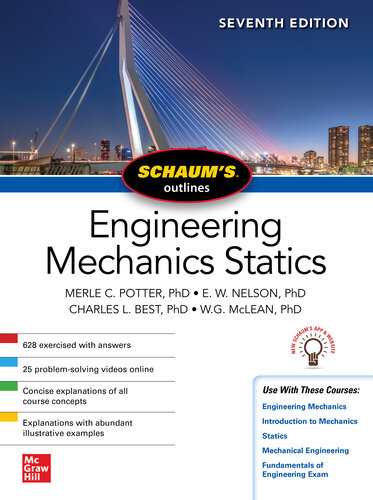 Schaum’s® Outlines: Engineering Mechanics Statics, Seventh Edition