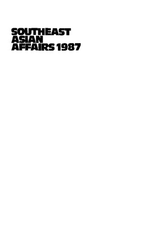 Southeast Asian Affairs 1987