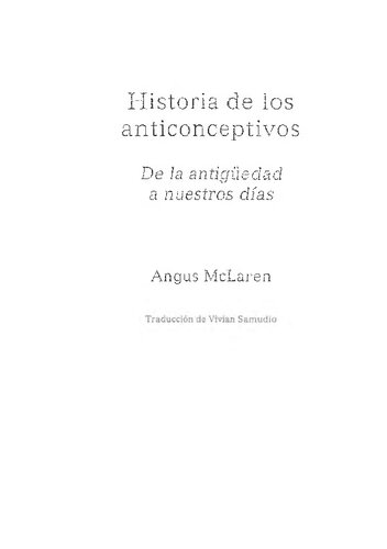 Historia De Los Anticonceptivos