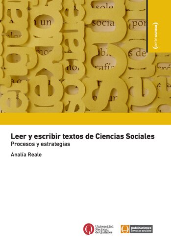 Leer Y Escribir Textos De Ciencias Sociales