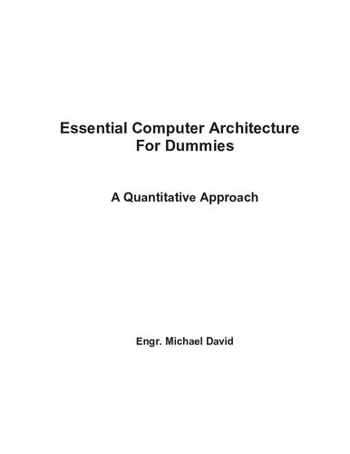 Essential Computer Architecture For Dummies