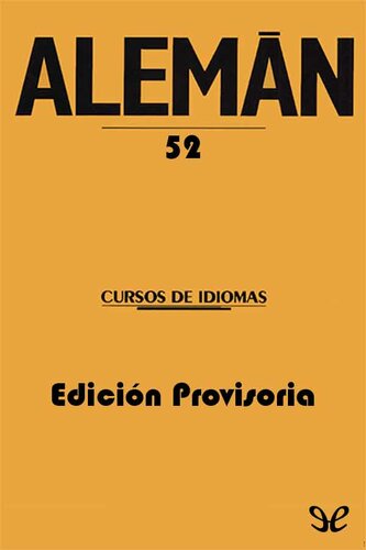 Alemán - Unidad 52