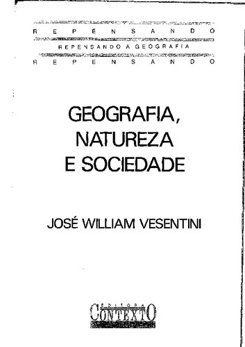 Geografia, Natureza e Sociedade