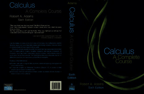 Calculus: A complete course