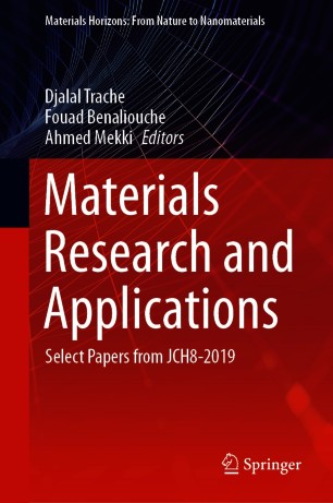 Materials Research and Applications: Select Papers from JCH8-2019