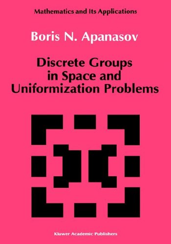 Discrete groups in space and uniformization problems