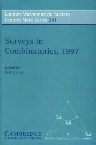 Surveys in combinatorics, 1997