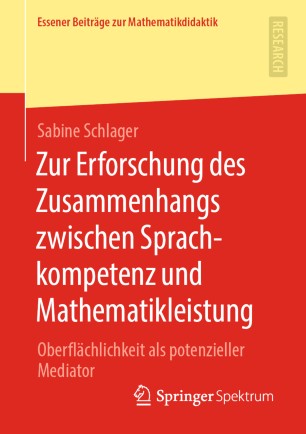 Zur Erforschung des Zusammenhangs zwischen Sprachkompetenz und Mathematikleistung: Oberflächlichkeit als potenzieller Mediator