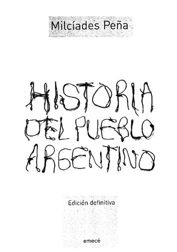 Historia Del Pueblo Argentino