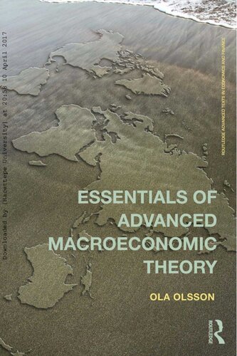 Essentials of Advanced Macroeconomic Theory