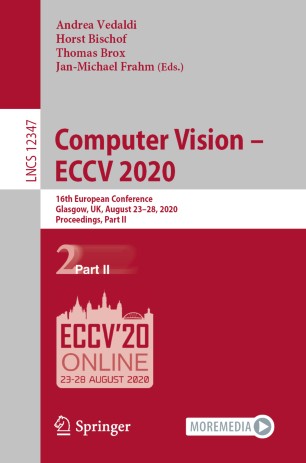 Computer Vision – ECCV 2020: 16th European Conference, Glasgow, UK, August 23–28, 2020, Proceedings, Part II