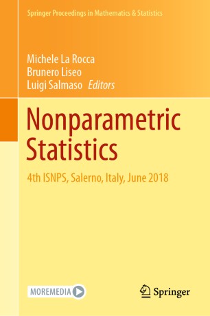 Nonparametric Statistics: 4th ISNPS, Salerno, Italy, June 2018