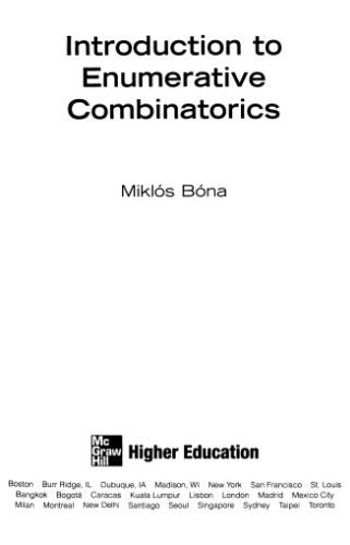 Introduction to enumerative combinatorics