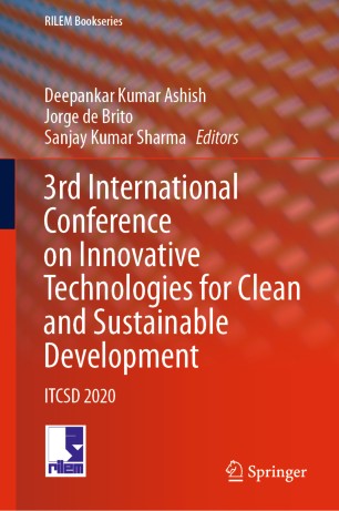 3rd International Conference on Innovative Technologies for Clean and Sustainable Development: ITCSD 2020