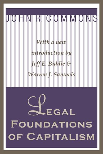 Legal Foundations of Capitalism