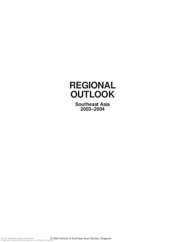 Regional outlook : Southeast Asia 2003-2004