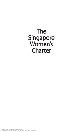 Singapore women's charter : 50 questions