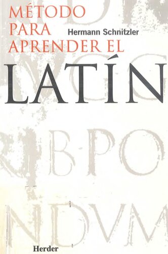 Método para aprender el Latín