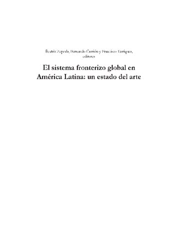 El sistema fronterizo global en América Latina: un estado del arte