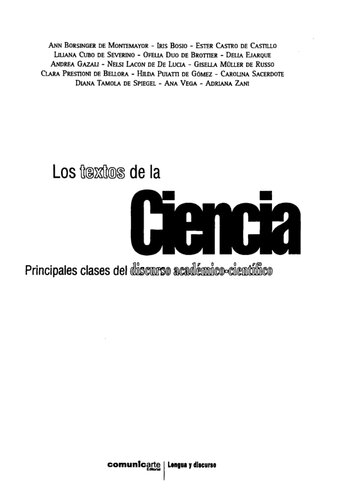 Los Textos De La Ciencia