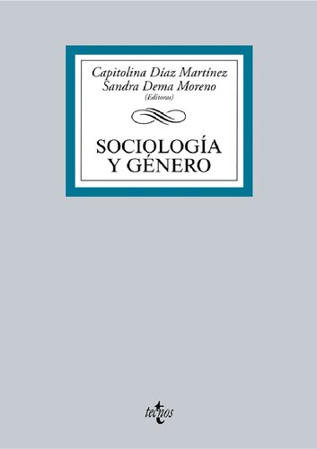 Sociología y Género (Derecho - Biblioteca Universitaria De Editorial Tecnos) (Spanish Edition)