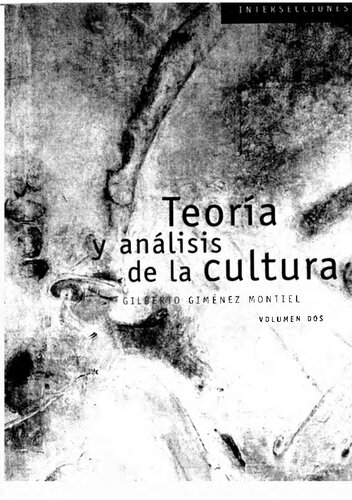 Teoria Y Analisis De La Cultura