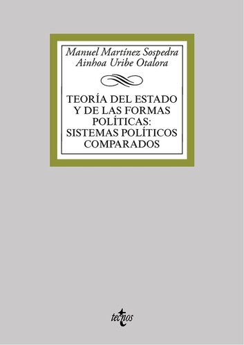 Teoría del Estado y de las formas políticas