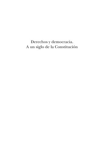 Derechos Y Democracia