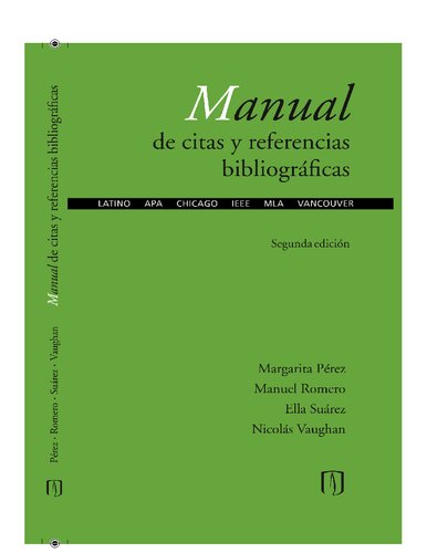 Manual De Citas Y Referencias Bibliograficas