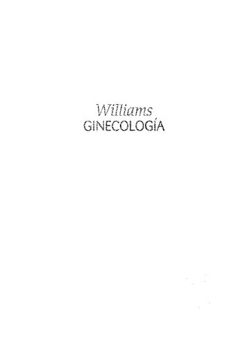 Ginecologia De Williams(aplicado OCR y opt)