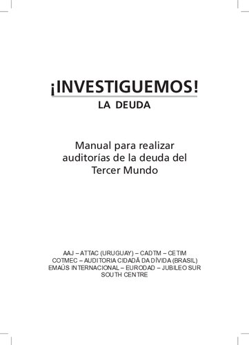 Investiguemos La Deuda