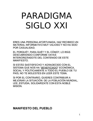 Paradigma Siglo 21