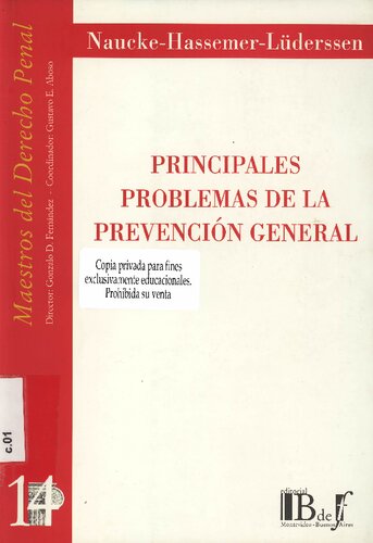 Principales Problemas De La Prevencion General