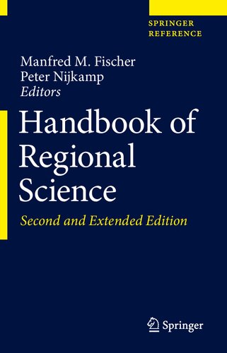 HANDBOOK OF REGIONAL SCIENCE.