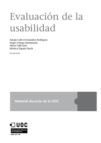 Evaluacion De La Usabilidad