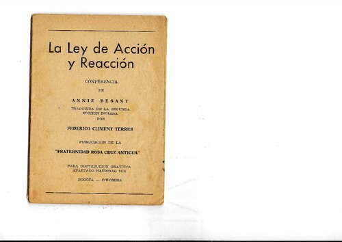 La Ley de Acción y Reacción