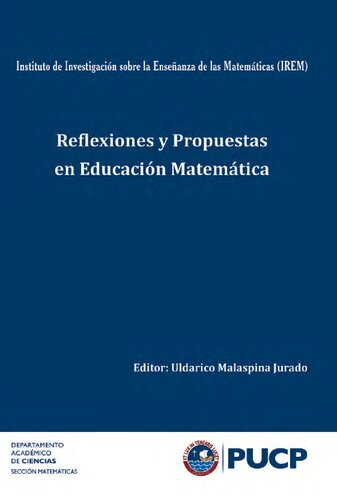 Reflexiones y Propuestas en Educación Matemática