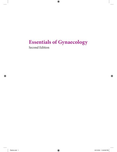 Essentials Of Gynaecology