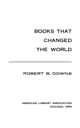 Books that changed the world