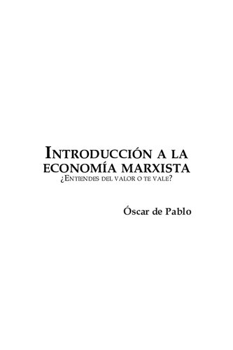 Introducción a la economía marxista