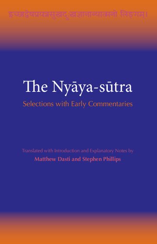 The Nyāya-sūtra: Selections with Early Commentaries