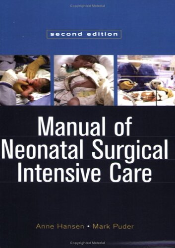 Manual of Neonatal Surgical Intensive Care